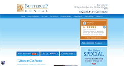 Desktop Screenshot of buttercupdental.com